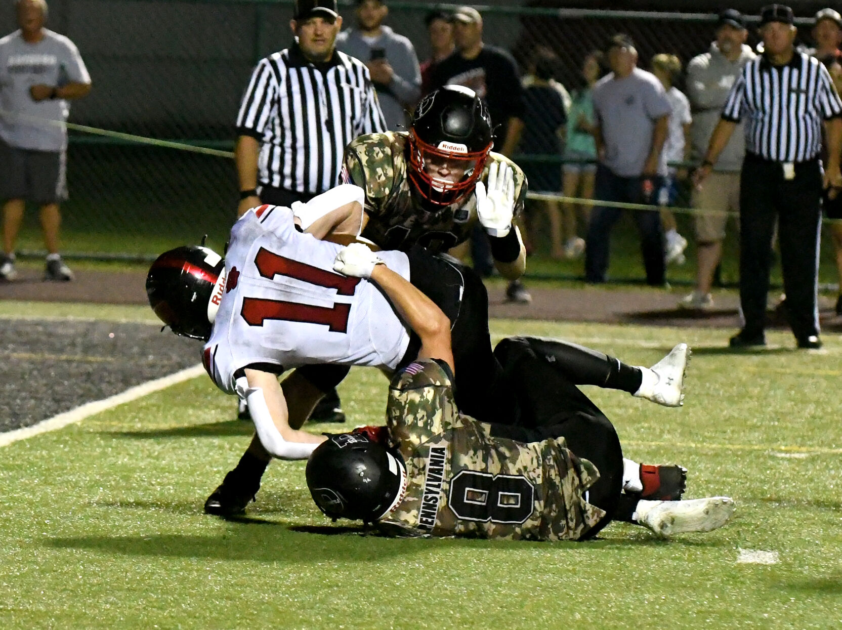 Frantz game-ending tackle